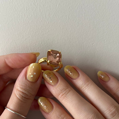 [ vintage pink ] éclat gold