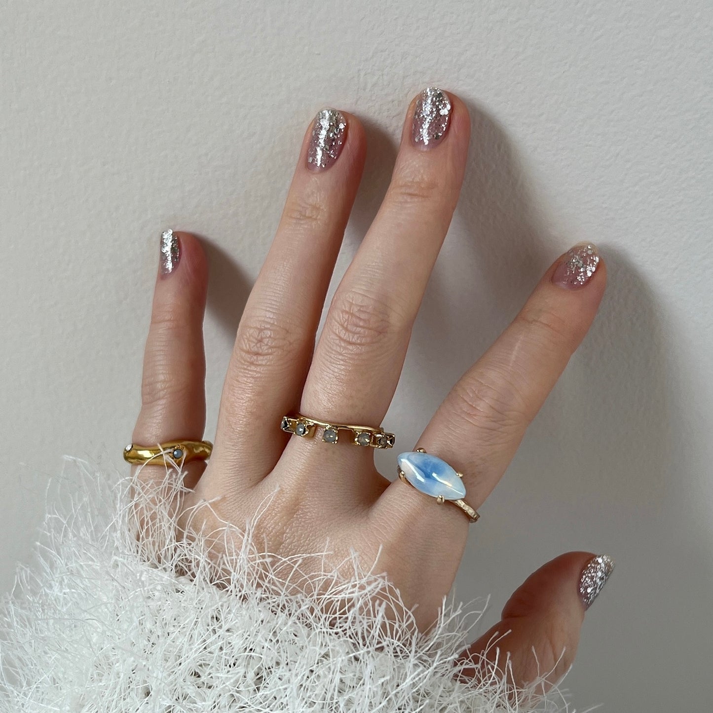 03. [ opal ] gem MARQUISE gold