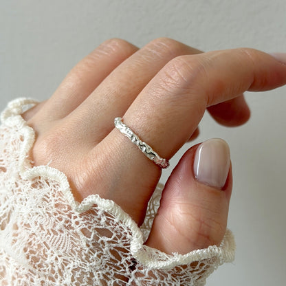 【 melt ring(army green delight)】3 rings set (02)