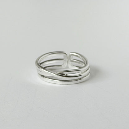 【 melt ring(army green delight)】3 rings set (02)