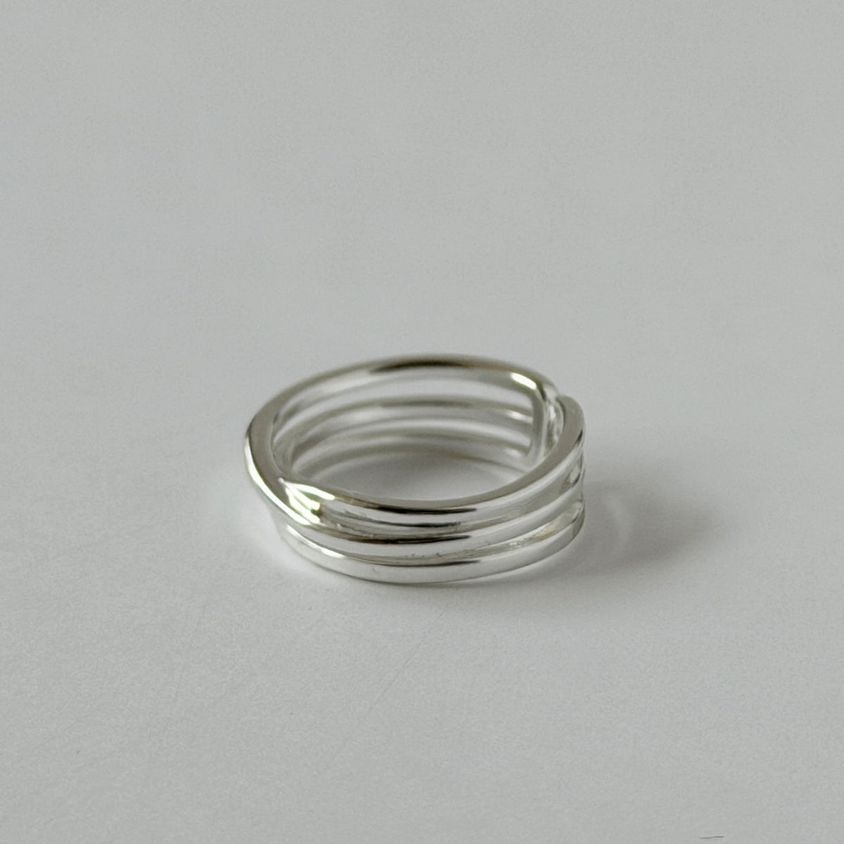 【 melt ring(army green delight)】3 rings set (02)