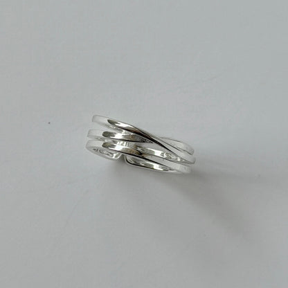 【 melt ring(army green delight)】3 rings set (02)