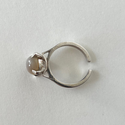 [ gray onyx ] classic silver [ free size ]