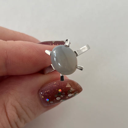 [ gray onyx ] classic silver [ free size ]