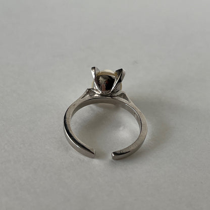 [ vintage pearl ] classic silver [ free size ]