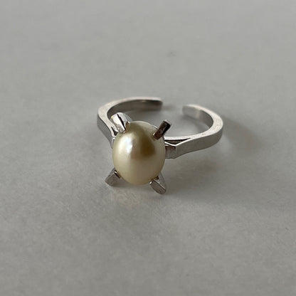 [ vintage pearl ] classic silver [ free size ]