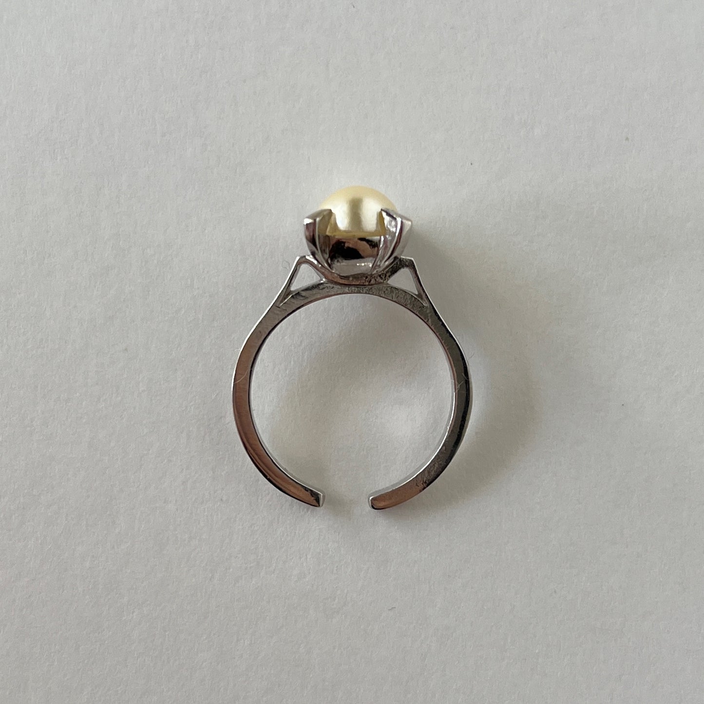 [ vintage pearl ] classic silver [ free size ]