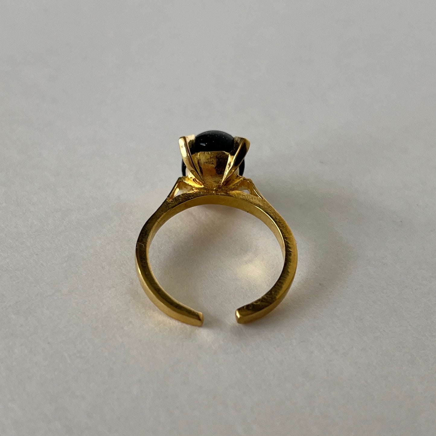 [ blue gold stone ] classic gold [ free size ]