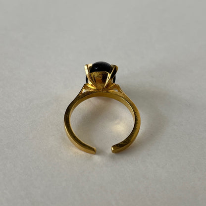 [ blue gold stone ] classic gold [ free size ]