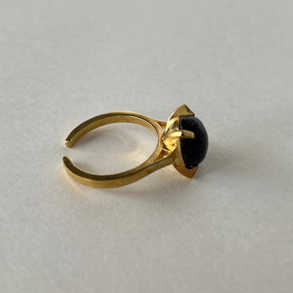 [ blue gold stone ] classic gold [ free size ]