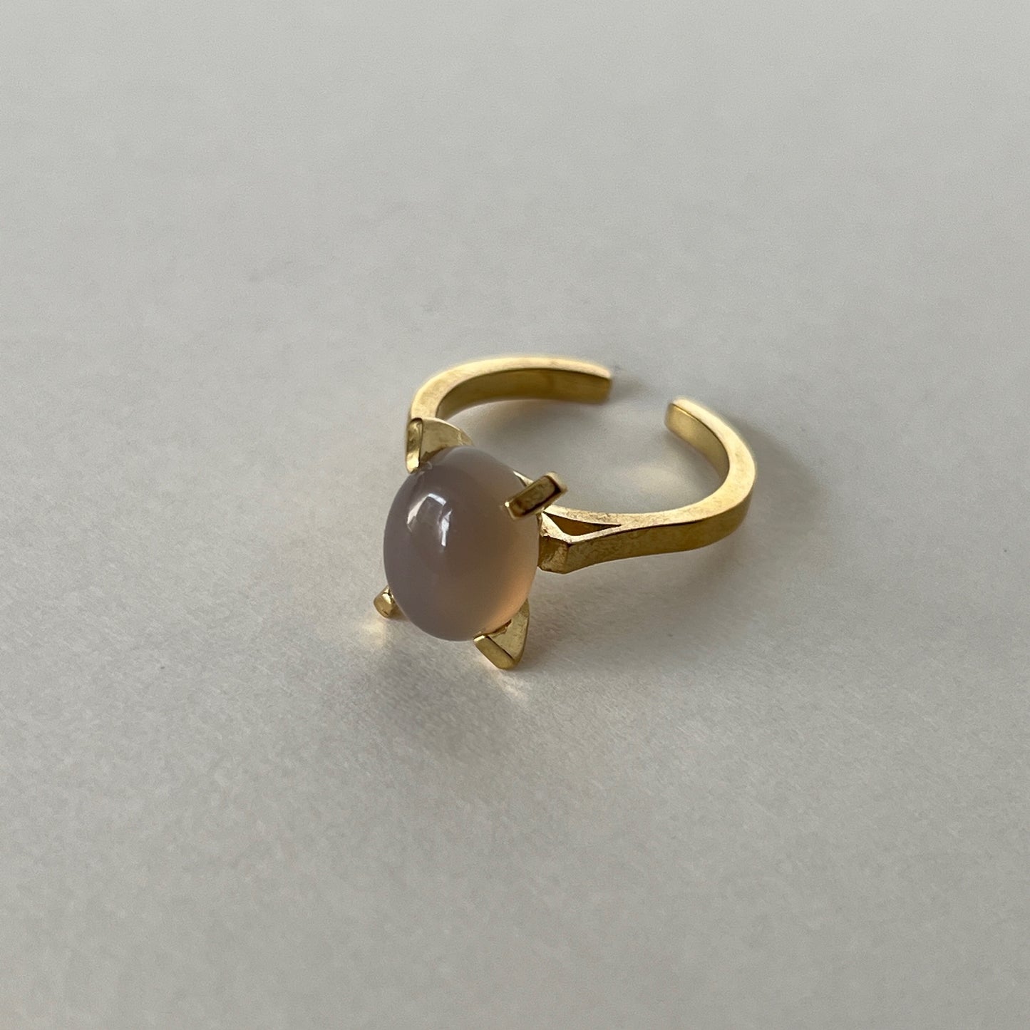 [ gray onyx ] classic gold [ free size ]