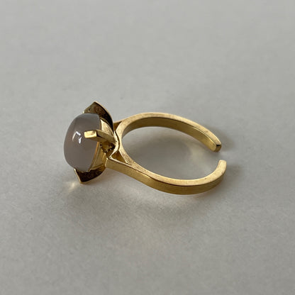 [ gray onyx ] classic gold [ free size ]