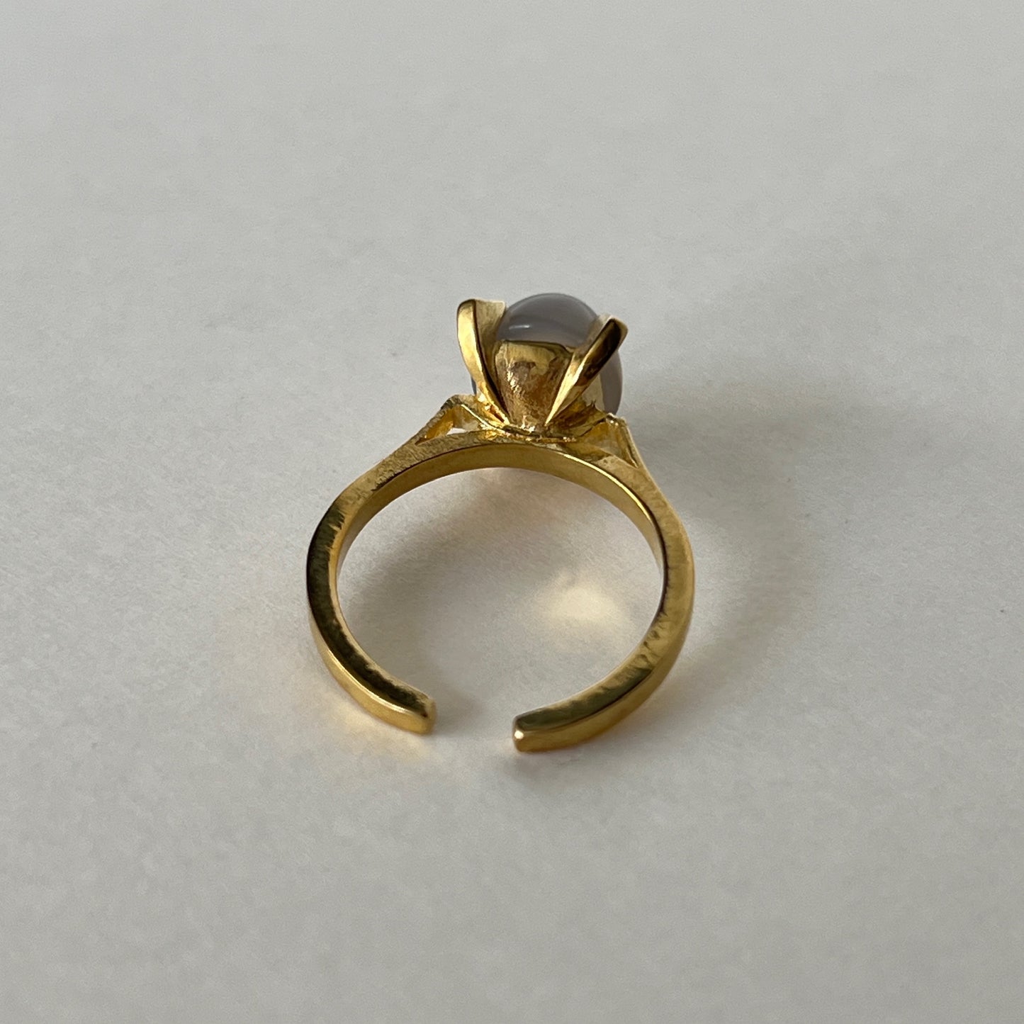 [ gray onyx ] classic gold [ free size ]