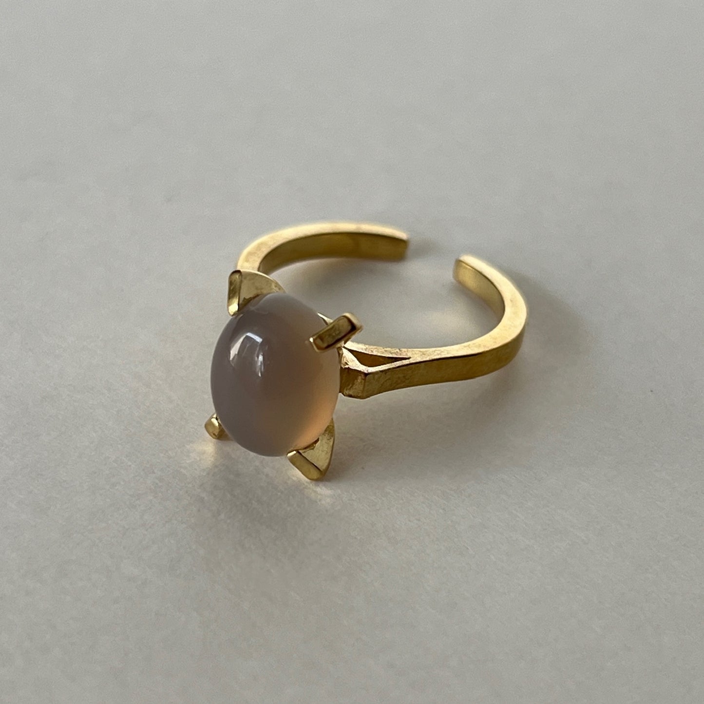 [ gray onyx ] classic gold [ free size ]