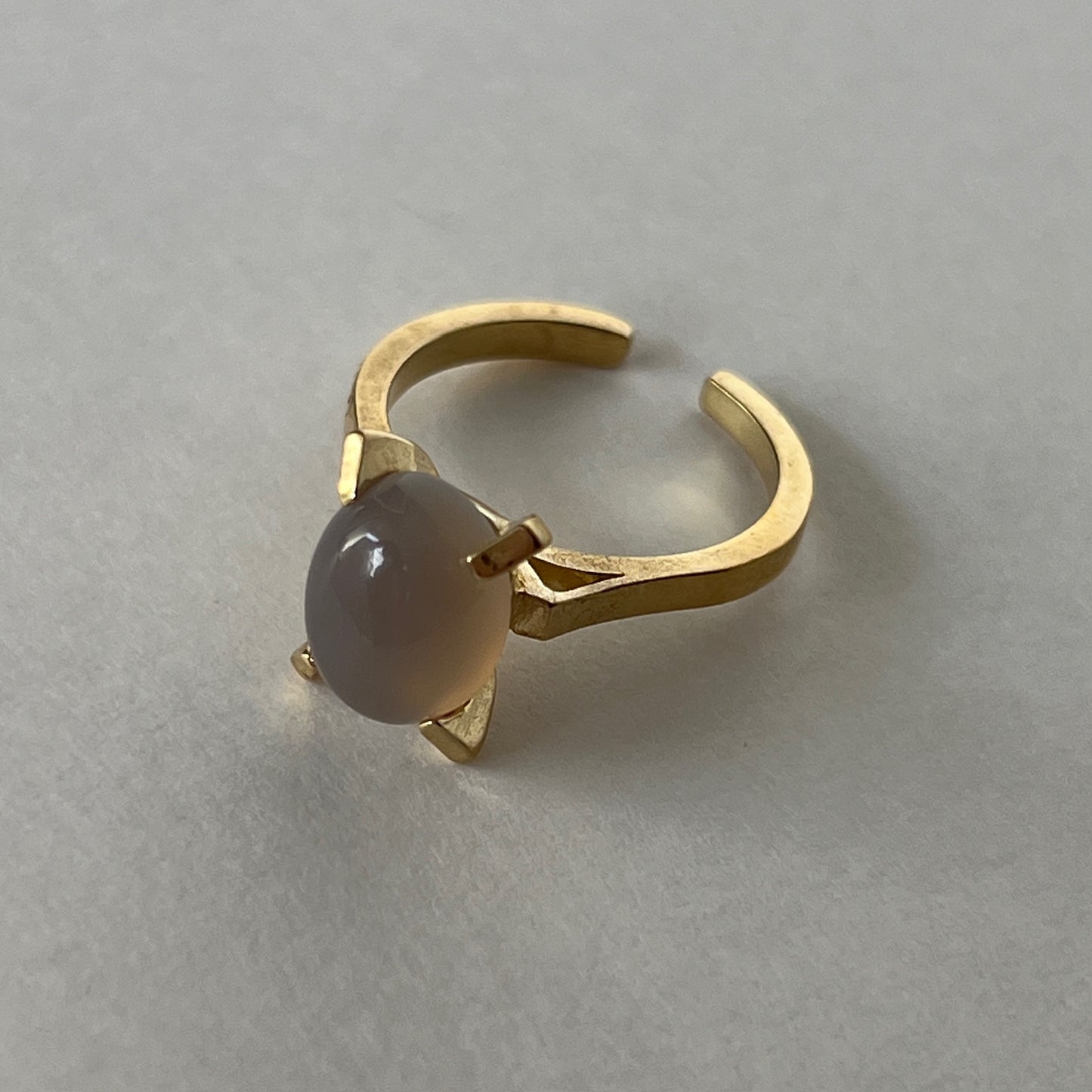 [ gray onyx ] classic gold [ free size ]