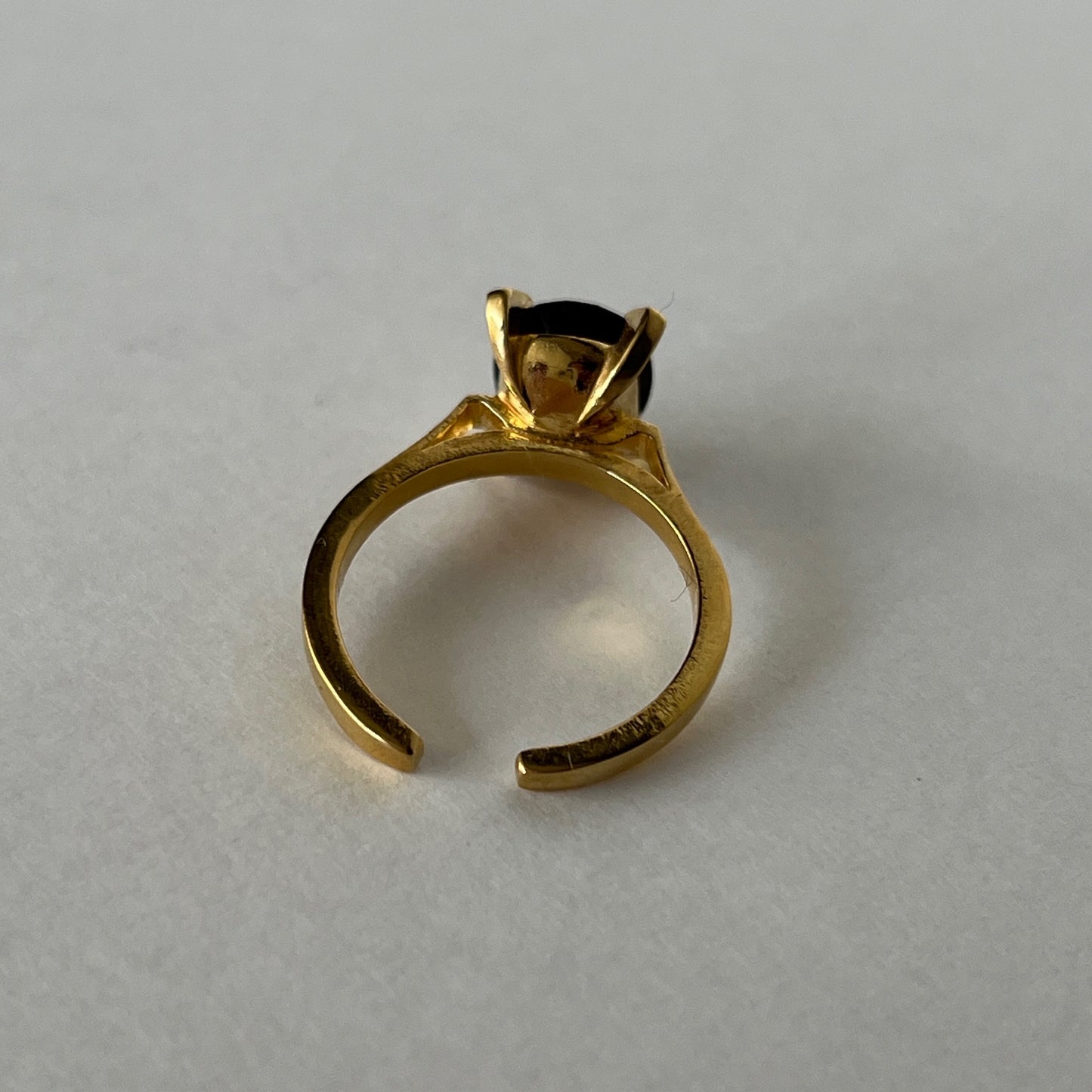 [ smoky quartz ] classic gold