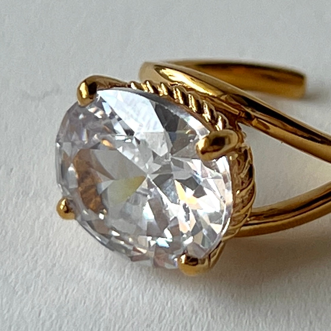 [ clear ] reine -pinky gold