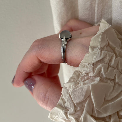[ avalon shell ] croissant silver