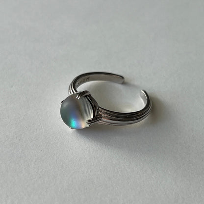 [ avalon shell ] croissant silver