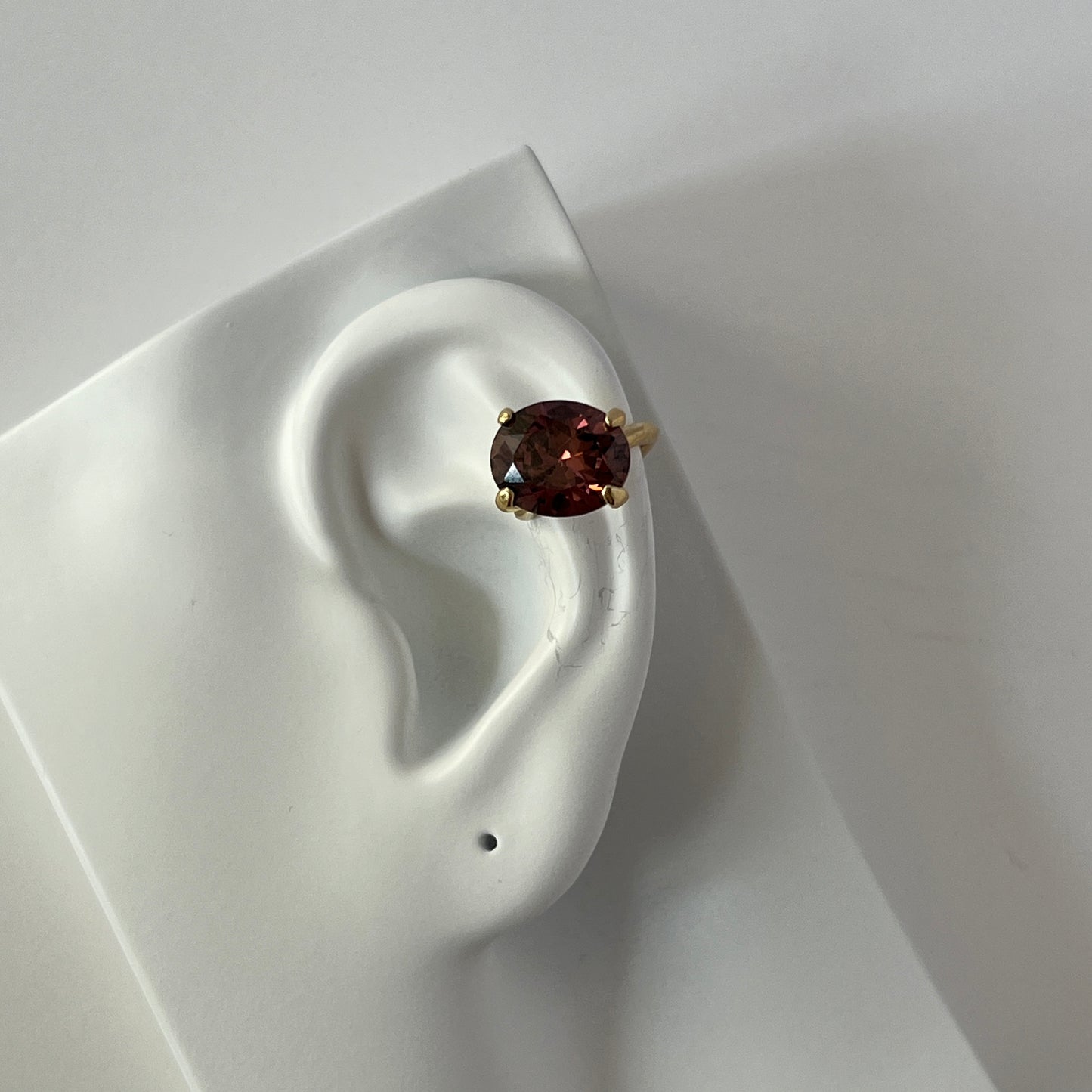 [ rosé ] GEM ear cuff gold [ free size ]