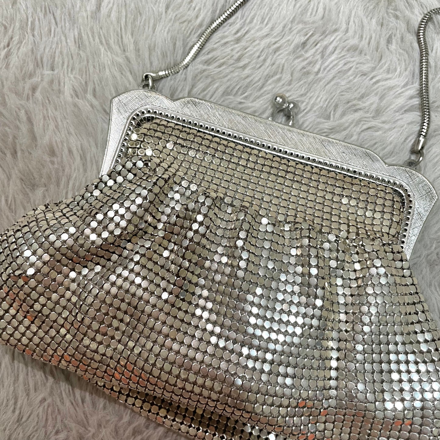 Silver coinpurse  bag