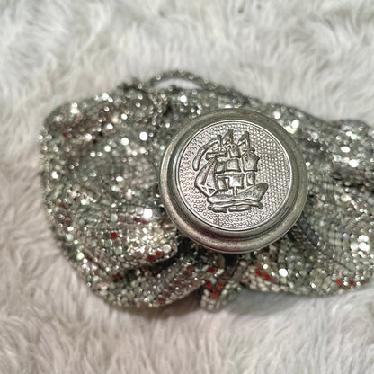 Silver mini bag