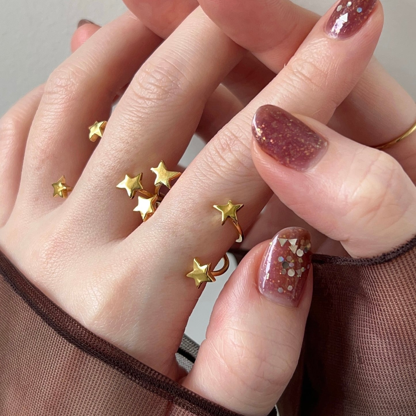 [ gold ] double orion [ free size ]