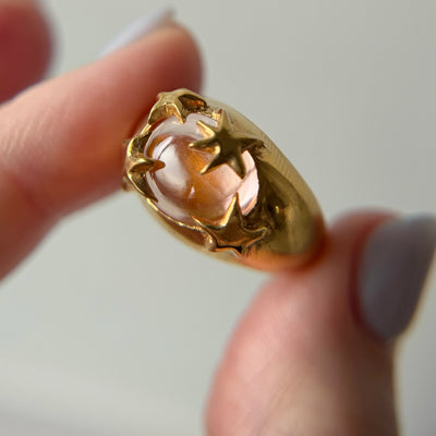 [ blush ] twinkle ring gold