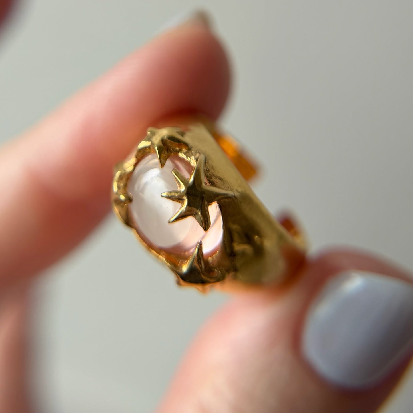 [ blush ] twinkle ring gold