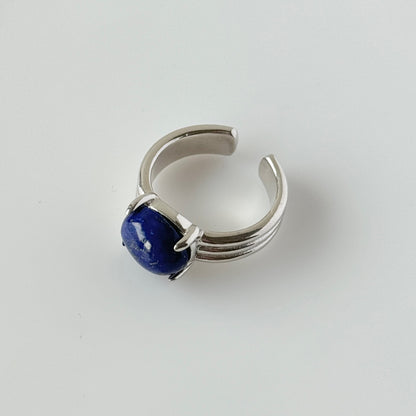 [ lapis lazuli ] trois silver