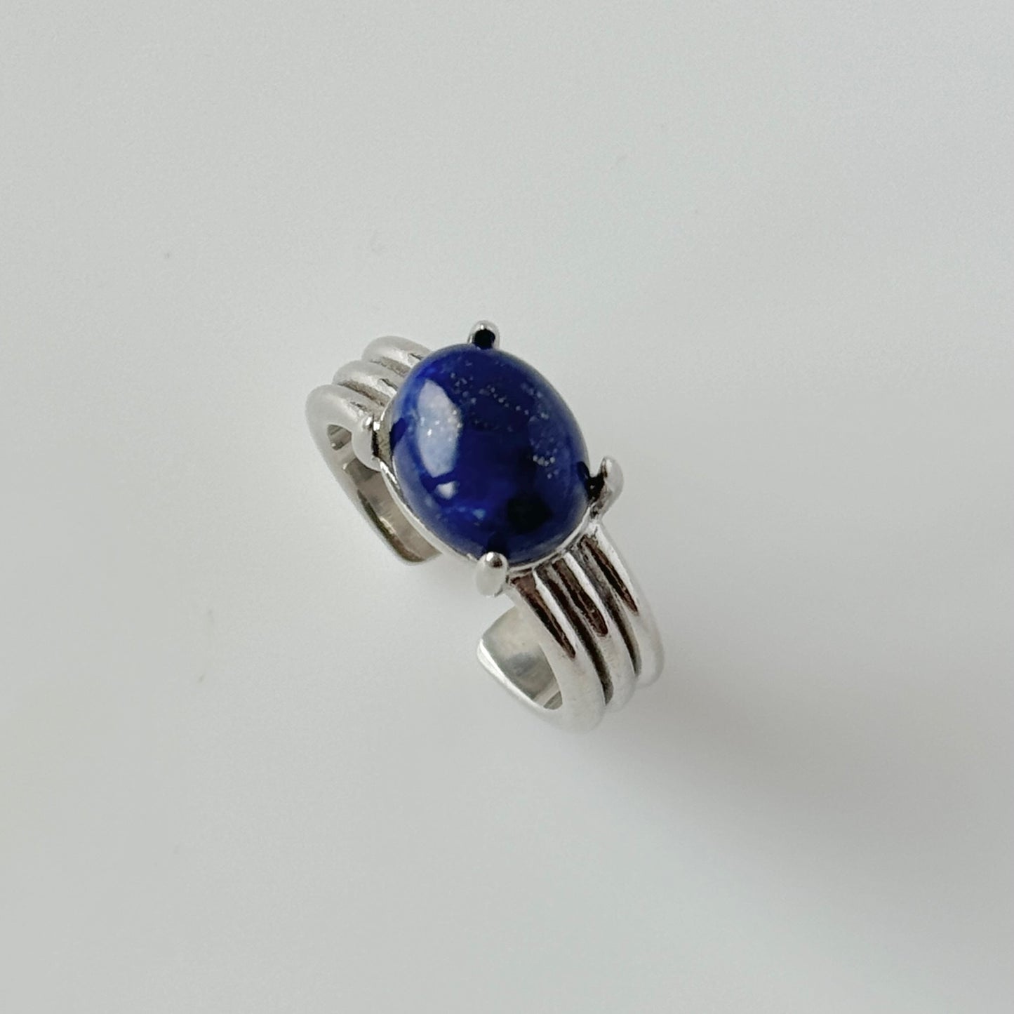 [ lapis lazuli ] trois silver