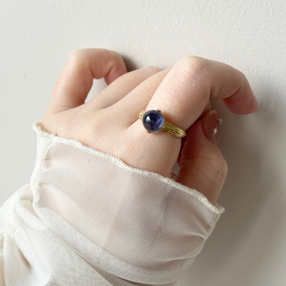 [ iolite ] croissant gold
