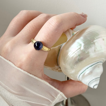 [ iolite ] croissant gold