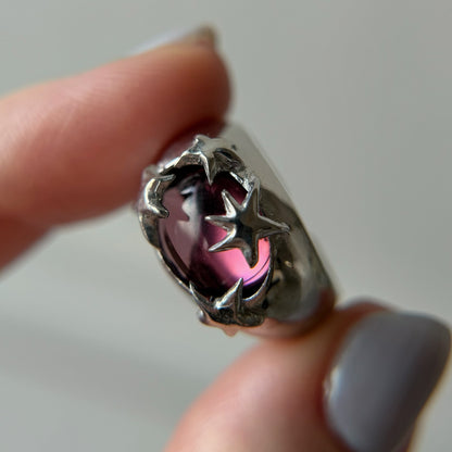 [ wine ] twinkle ring silver