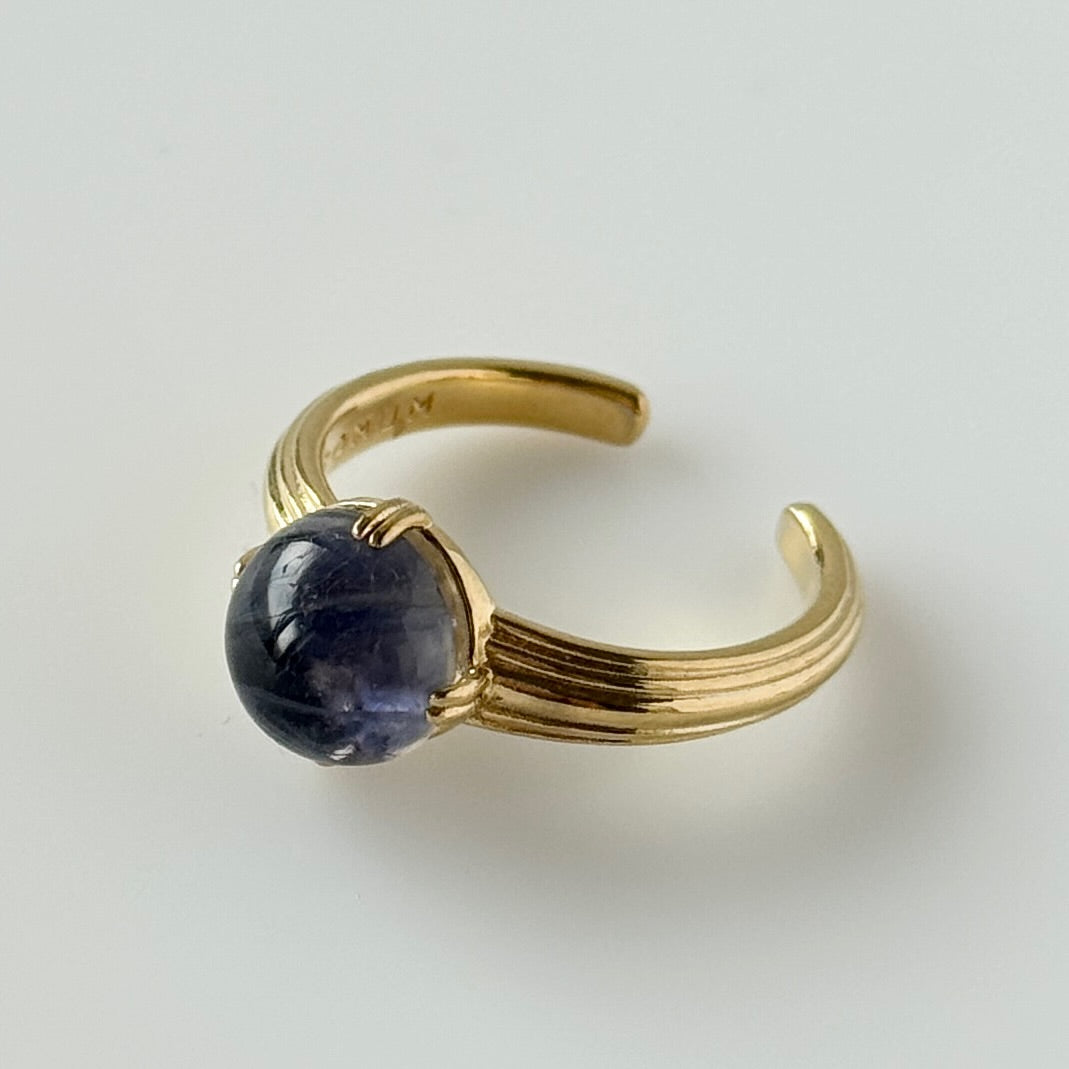 [ iolite ] croissant gold
