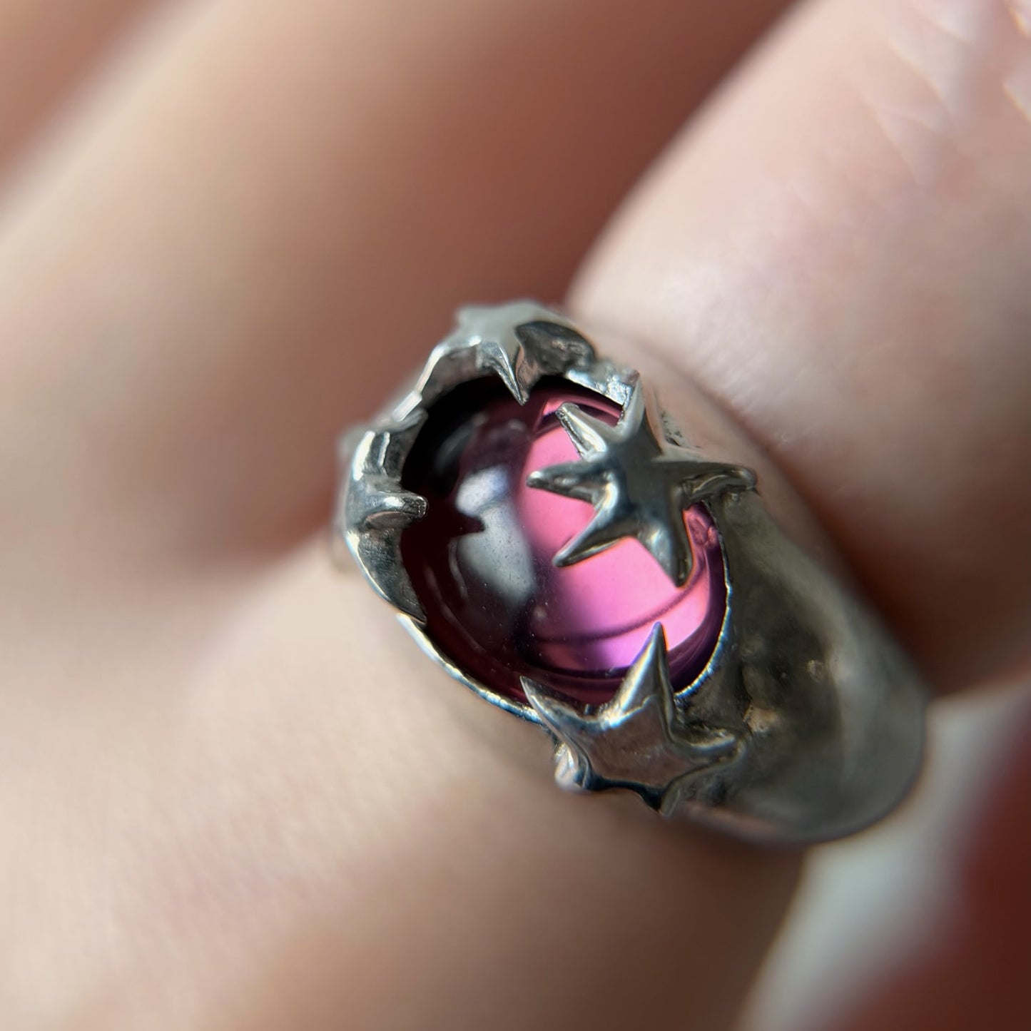 [ wine ] twinkle ring silver