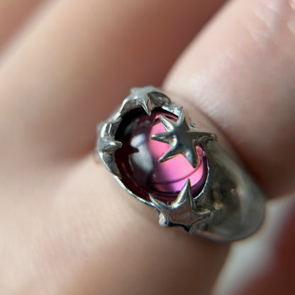 [ wine ] twinkle ring silver