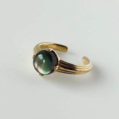 [ black shell ] croissant gold