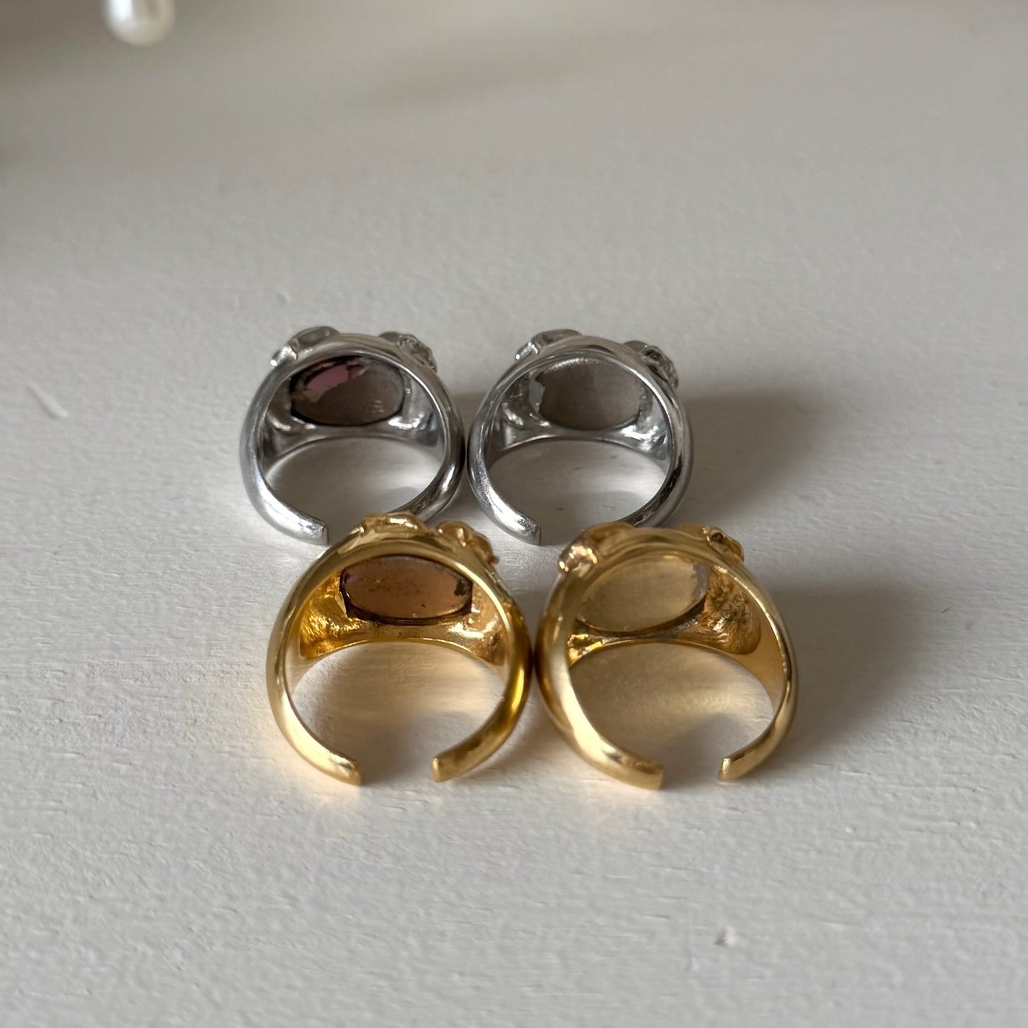 [ dew ] twinkle ring silver