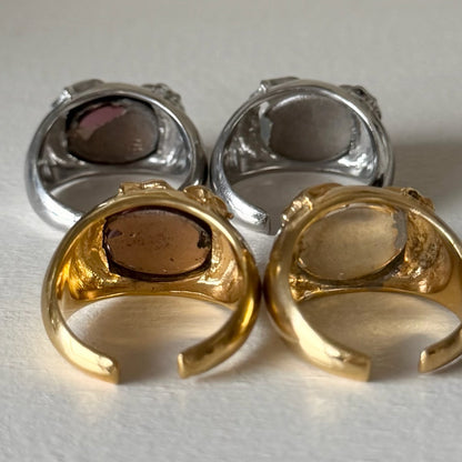 [ dew ] twinkle ring silver