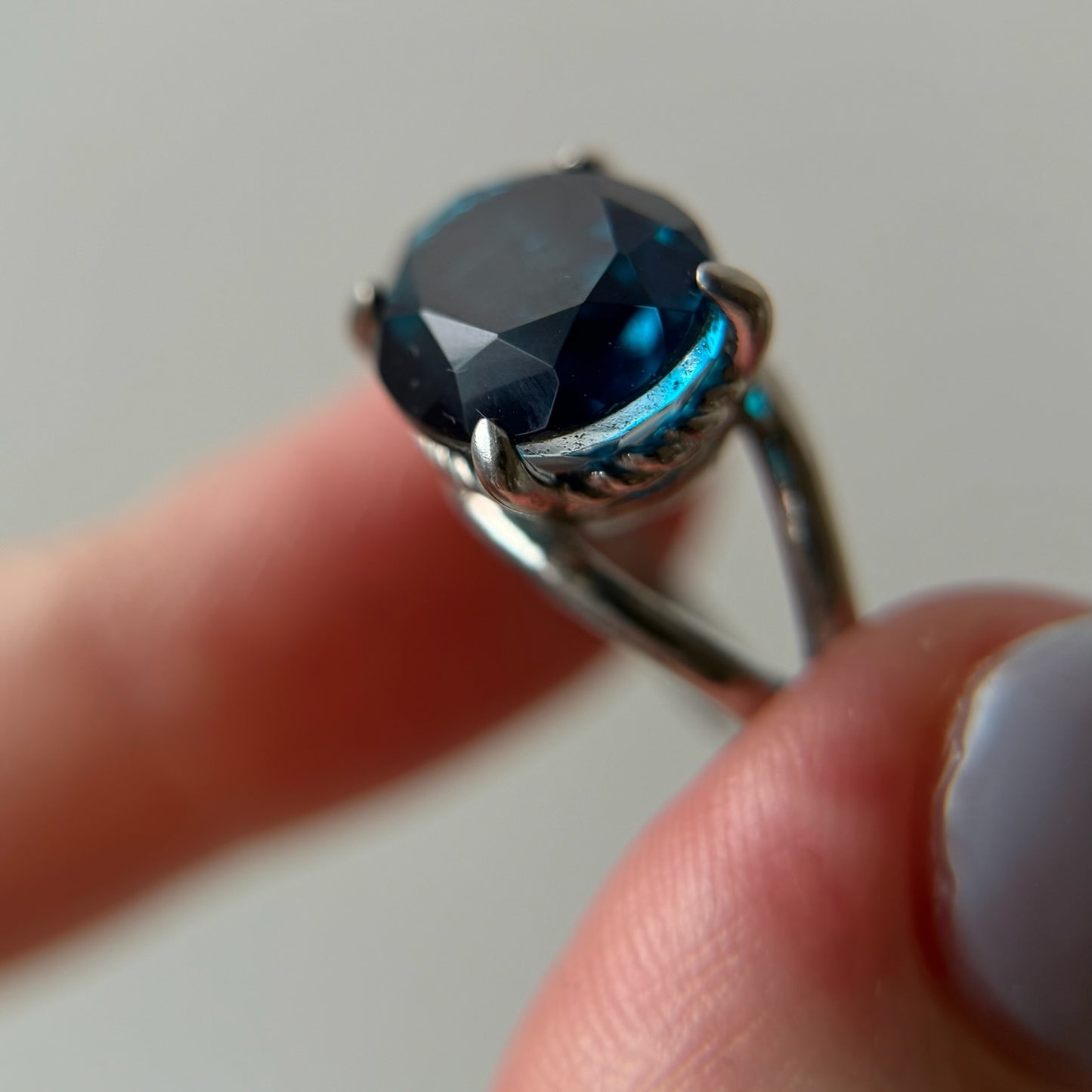 [ indigo quartz ] reine -pinky silver