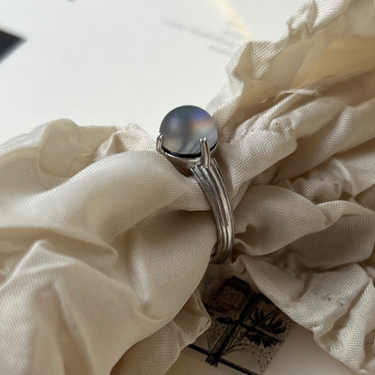 [ avalon shell ] croissant silver