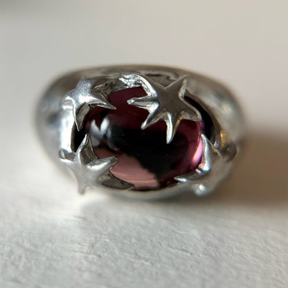 [ wine ] twinkle ring silver
