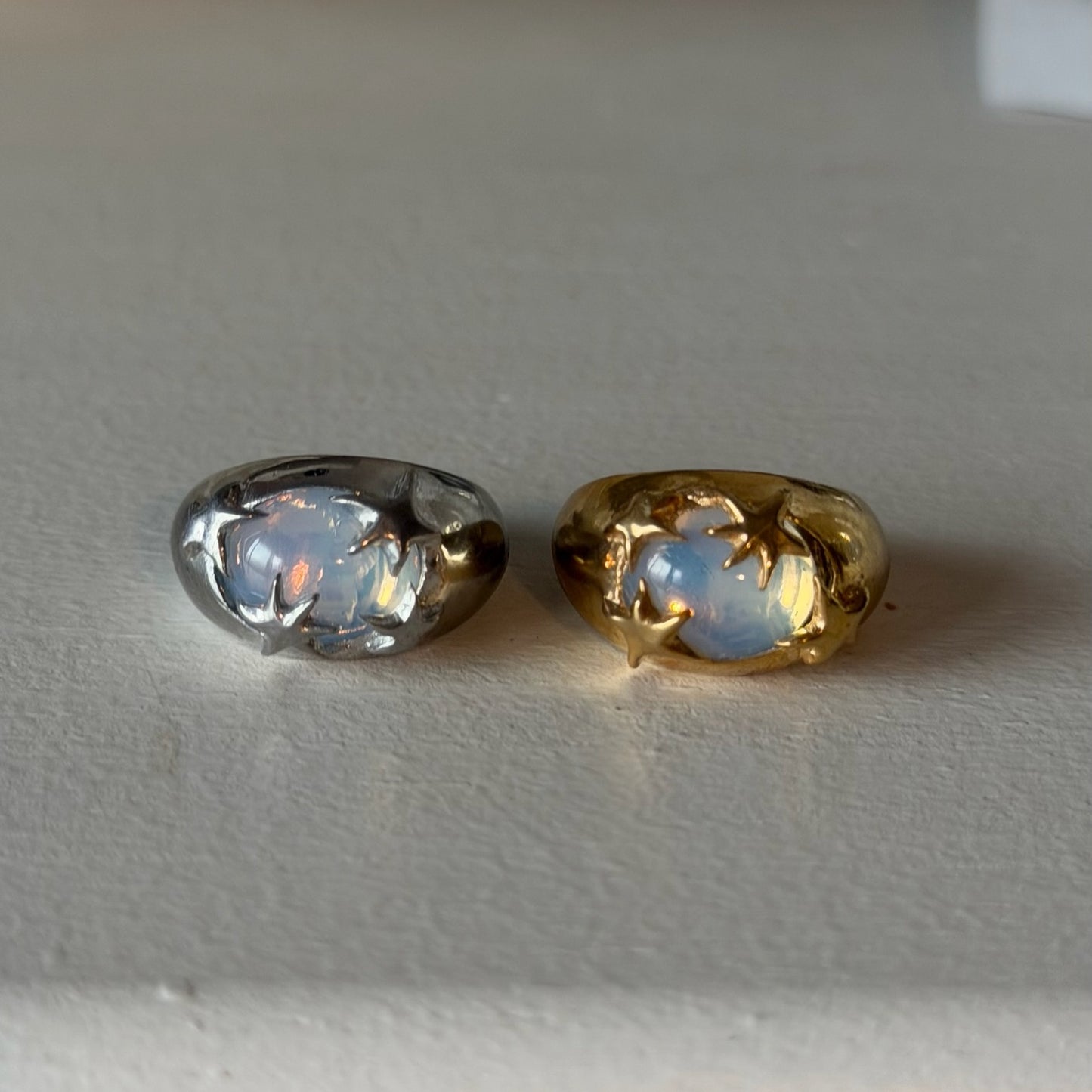[ dew ] twinkle ring silver