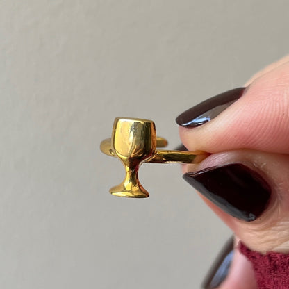 [ wine ] ring gold