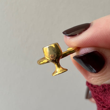 [ wine ] ring gold