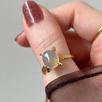 [ gray onyx ] classic gold [ free size ]