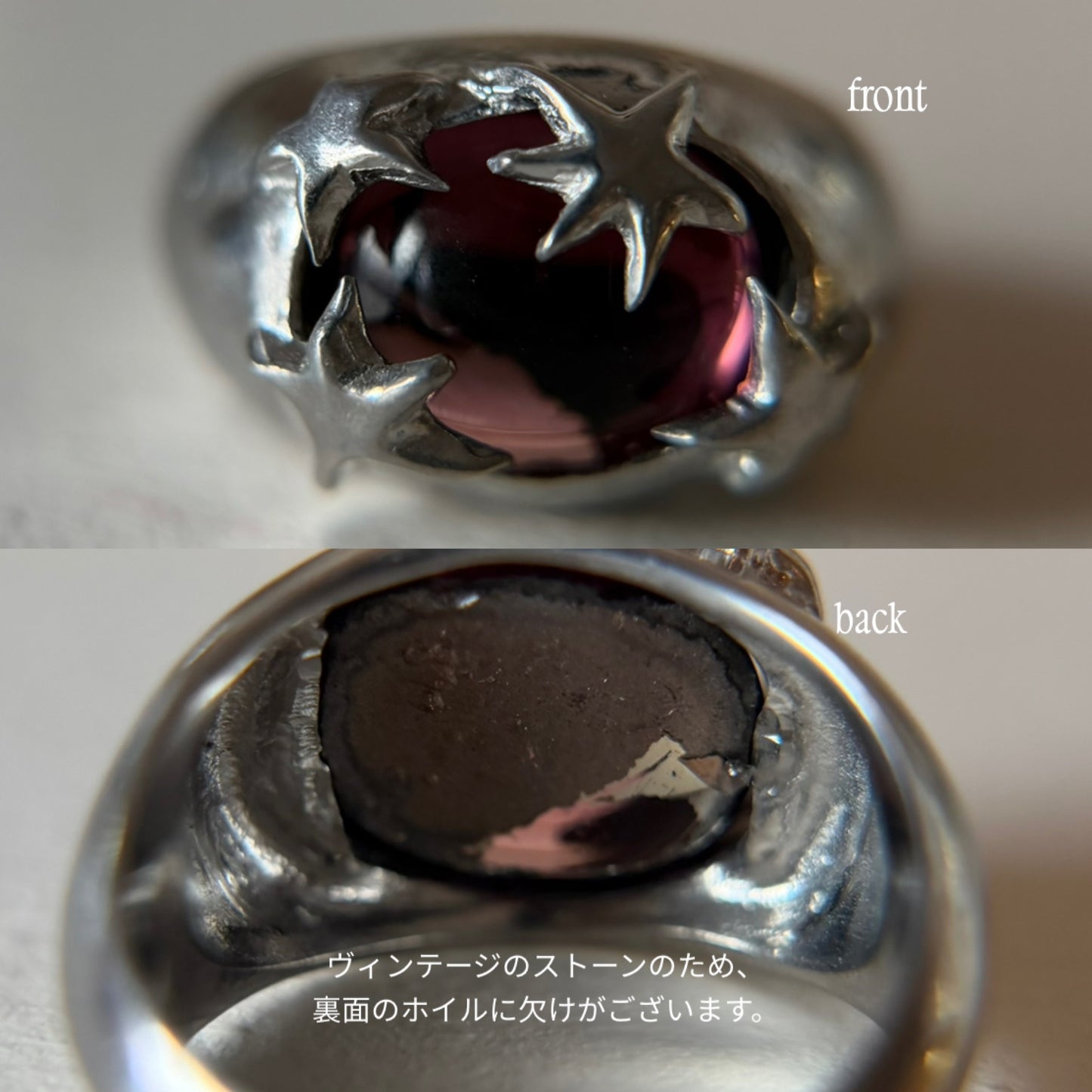 [ wine ] twinkle ring silver