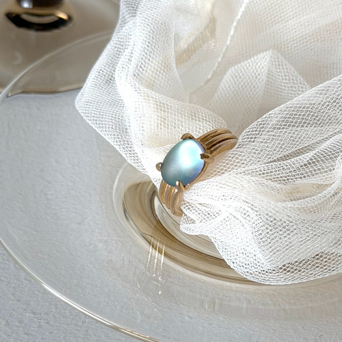 [ frost glass ] trois gold