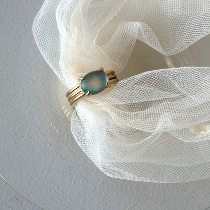 [ frost glass ] trois gold